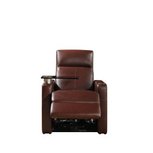 Кожаный диван из натуральной кожи из шезлонга с электроприводом (459)